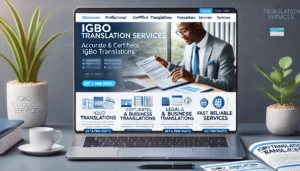 Igbo Translation Services