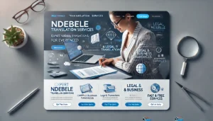 Ndebele Translation Services