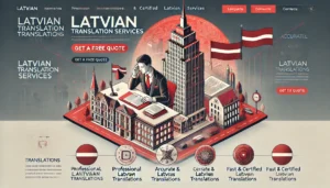 Latvian Translation Services