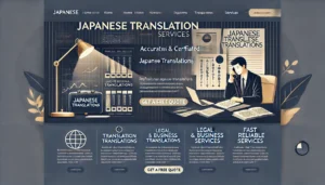 Japanese Translation Services