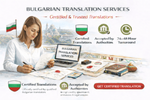 Bulgarian Translation Services