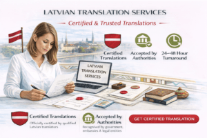 Latvian Translation Services