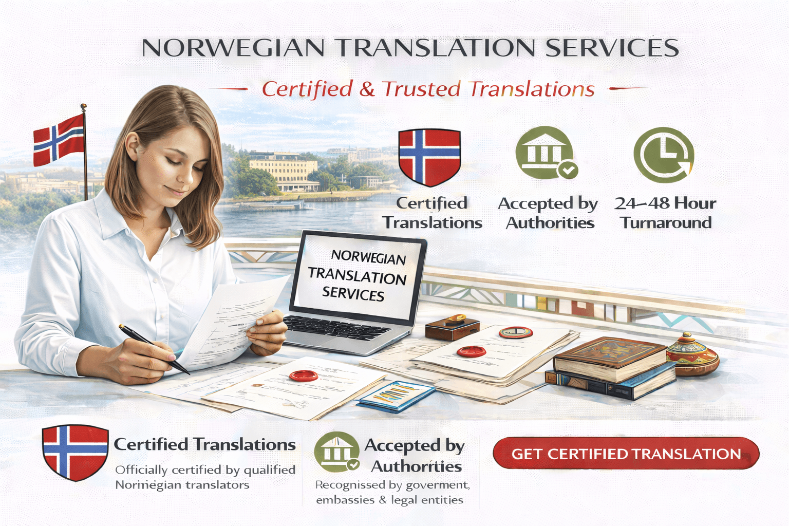 translation from english to norwegian