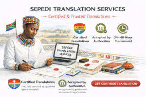 Sepedi Translation Services