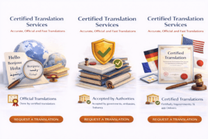 Certified translation services with official, accurate and fast document translations